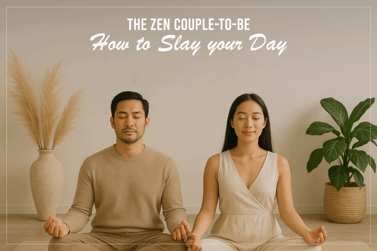 The Zen Couple-To-Be: How to Slay your Day