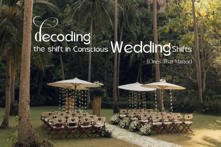 Eco-friendly wedding décor trends in India 2026