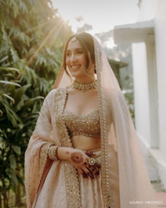 A-line bridal lehenga style